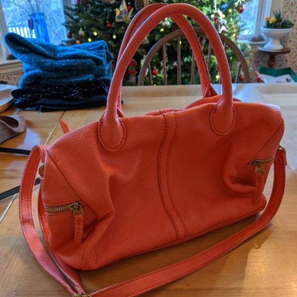 Fossil Erin Satchel Leather Bag - Picture 1 of 1